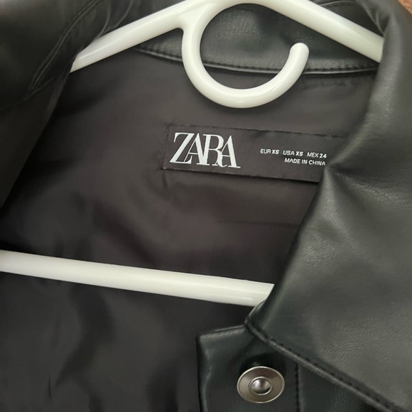 ZARA leather jacket - Picture 2 of 4
